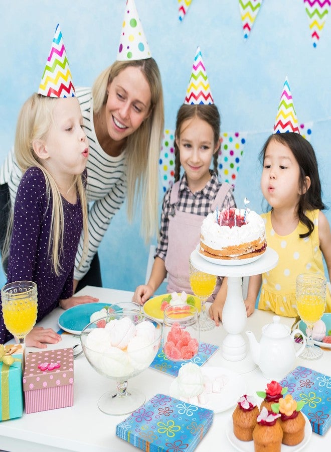 JarThenaAMCS 50Pcs Cartoon Sponge Paper Napkins Colorful Bikini Flower Disposable Napkins Under the Sea Luncheon Dinner Napkin for Cartoon Themed Birthday Party Tableware - Image 5